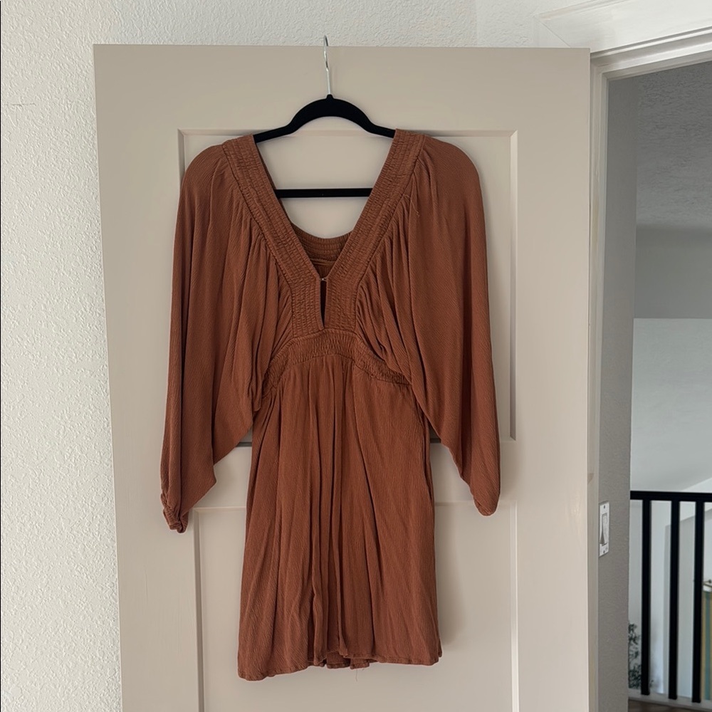 Elegant Brown Women's Dress SIZE SMALL